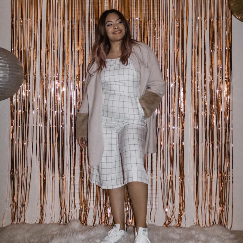ASOS Grid Print Jumper